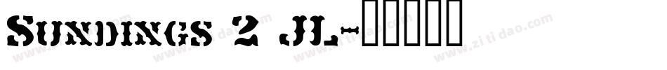 Sundings 2 JL字体转换